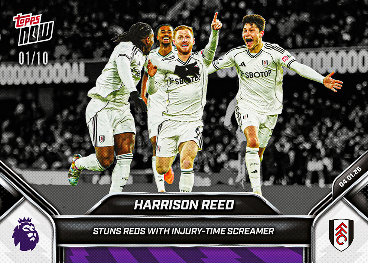 Harrison Reed - 2025-26 Premier League Topps NOW - Card 100 - PR: 231 - Image 4