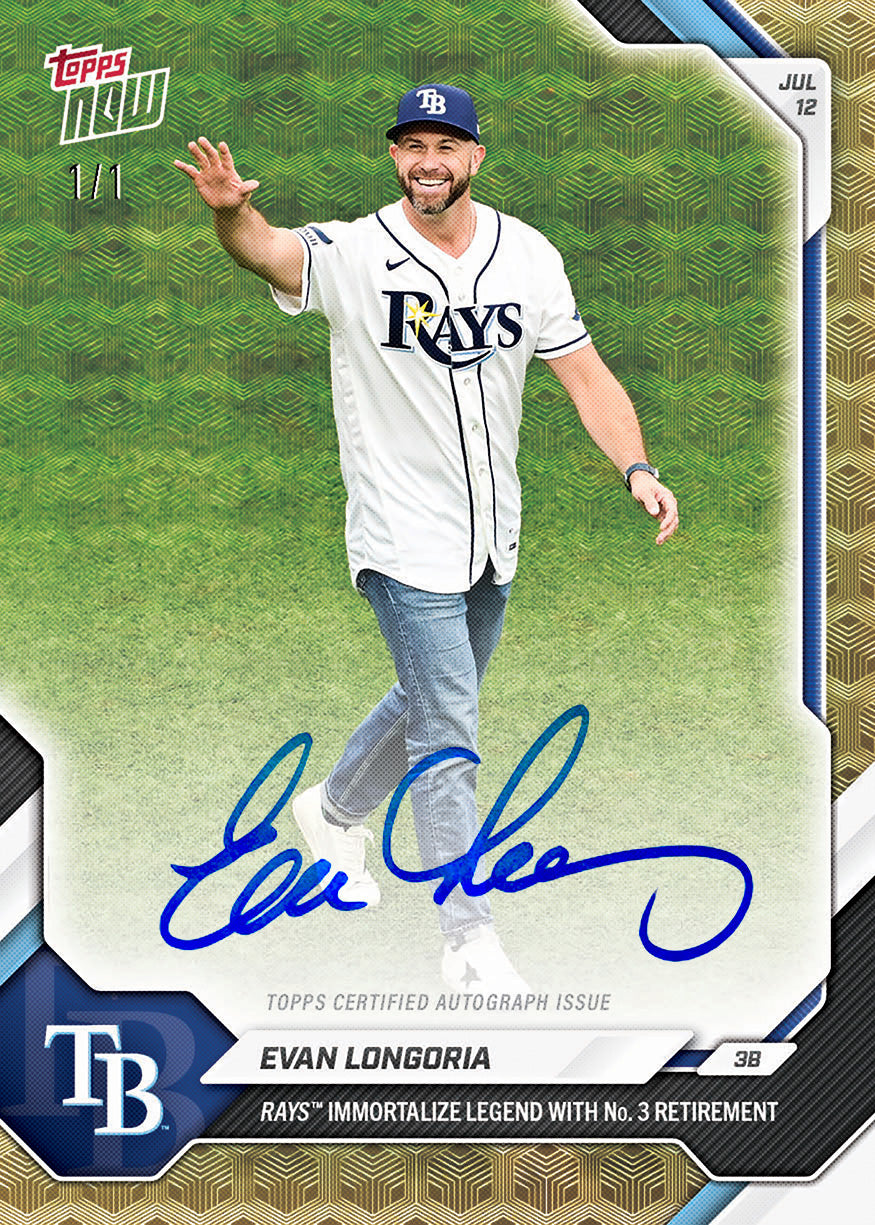Evan Longoria - 2026 MLB Topps NOW - Card 447 - PR: 978 - Image 2