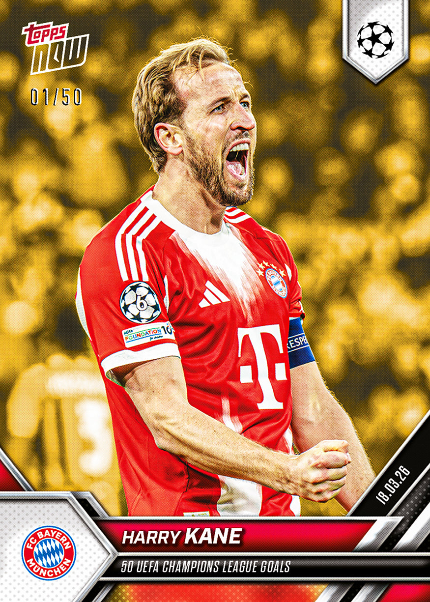 Harry Kane - 2025-26 UCL Topps NOW - Card 110 - PR: 1148 - Image 7