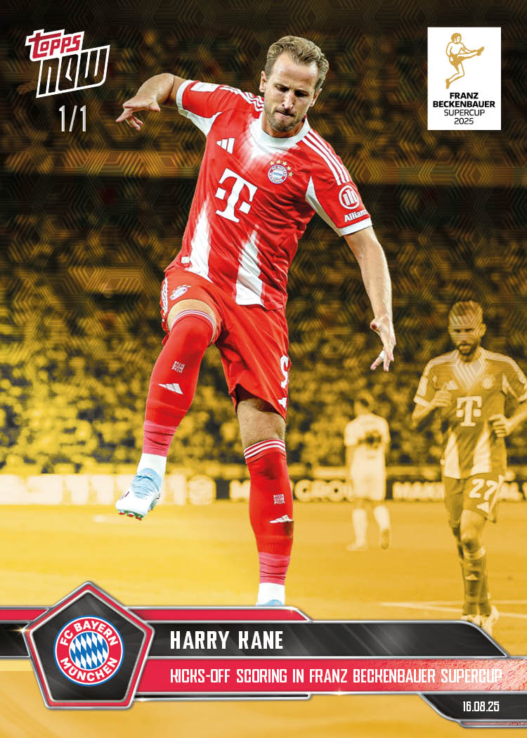 Harry Kane - 2025-26 Bundesliga Topps NOW Card 2 - PR: 538 - Image 2