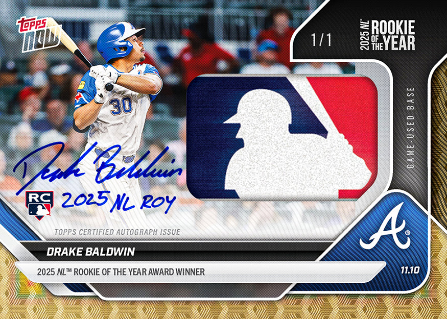 Drake Baldwin - 2025 MLB Topps NOW - Card OS-1 - PR: 6648 - Image 2