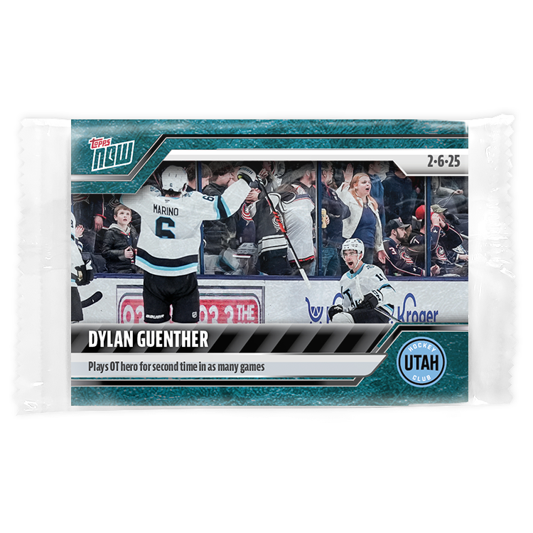 Dylan Guenther - 2024-25 NHL Topps NOW - Sticker # 108 Pack - PR: 140 - Image 2