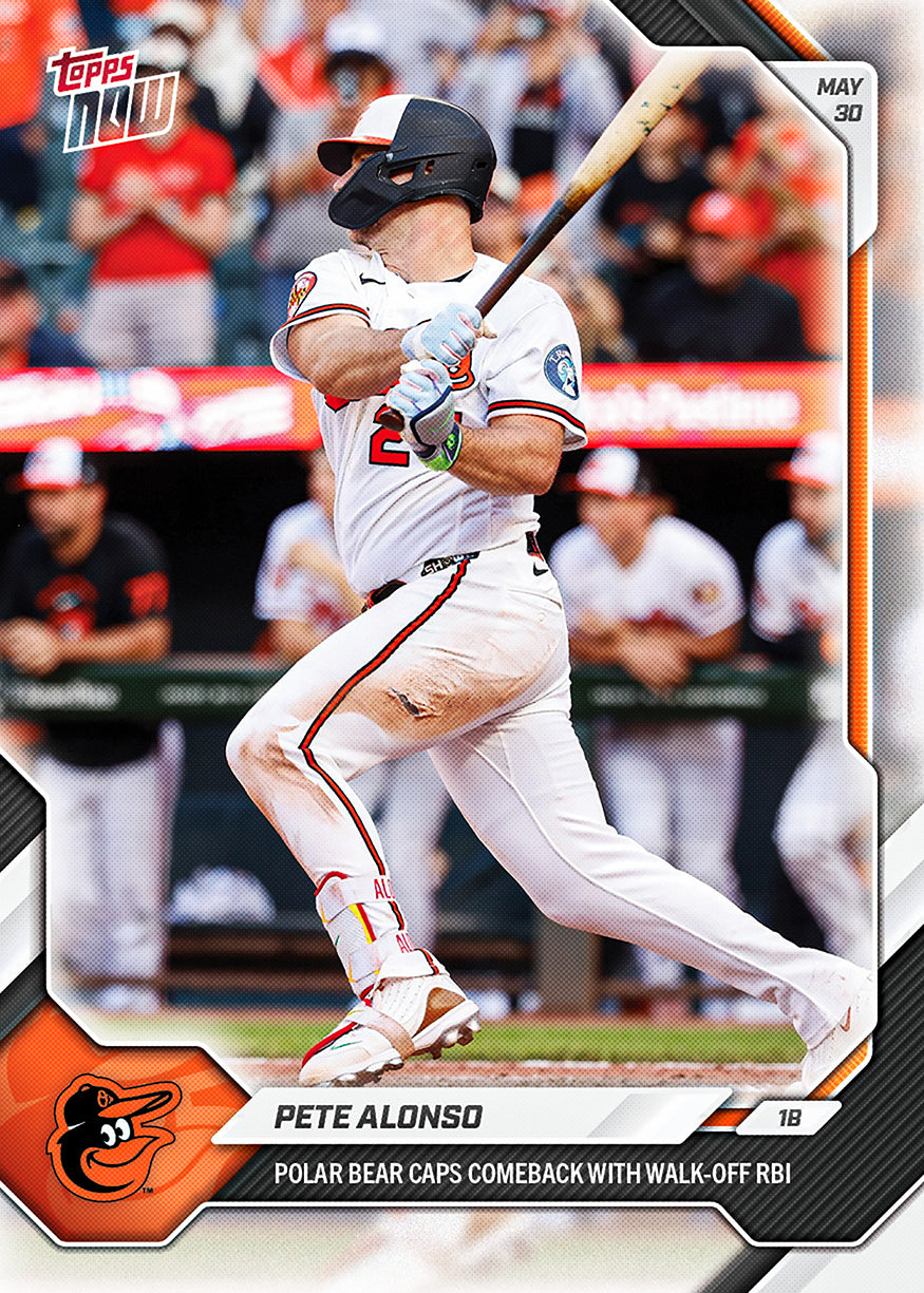 Pete Alonso - 2026 MLB Topps NOW - Card 267 - PR: 546