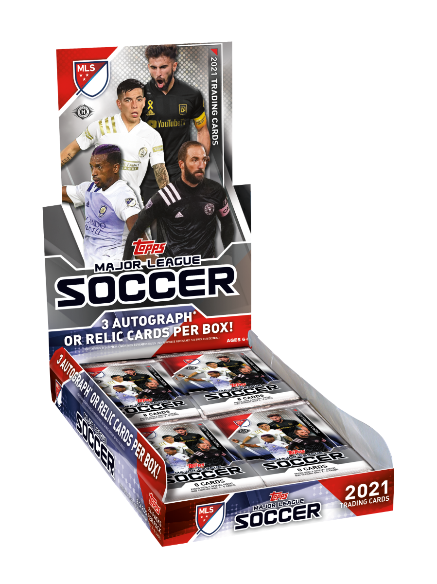 2021 Topps Major League Soccer - Hobby Box