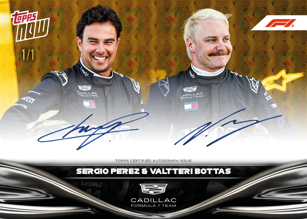 Cadillac Formula 1 Team - 2026 Formula 1 Topps NOW - Card 11 - PR: 8897 - Image 2