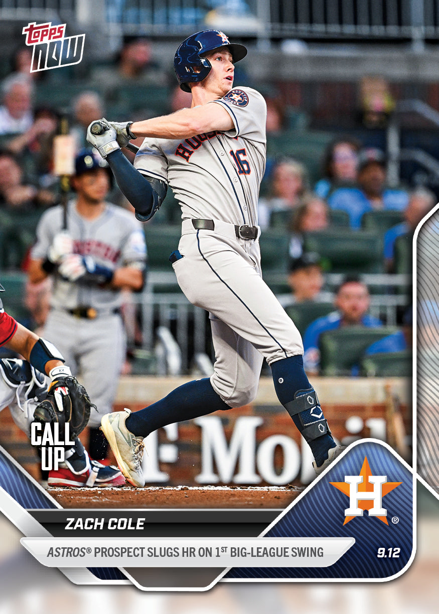 Zach Cole - 2025 MLB Topps NOW - Card 698 - PR: 2198