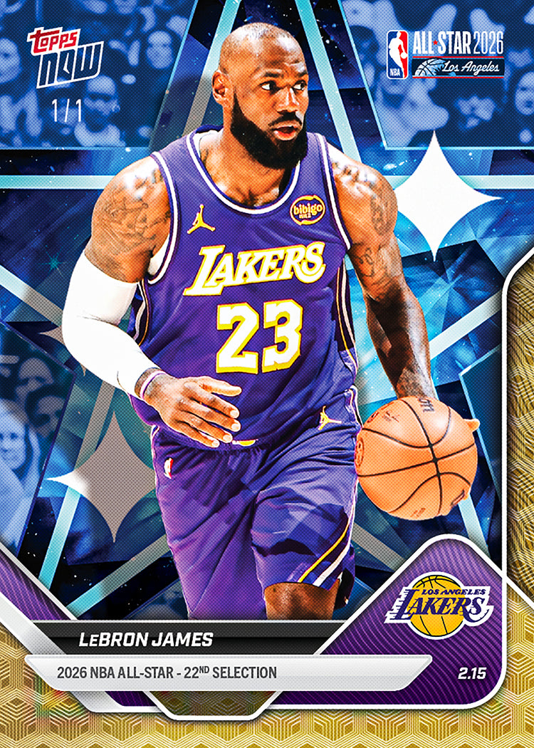 2026 All-Star Game Set - NBA Topps NOW - 26 Card Set - PR: 4967 - Image 3