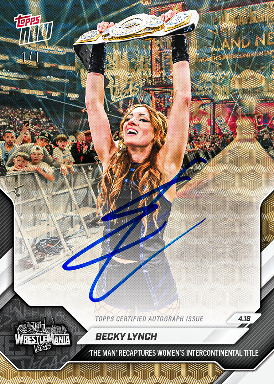 Becky Lynch - 2026 WWE Topps NOW - Card 40 - PR: 1754 - Image 2