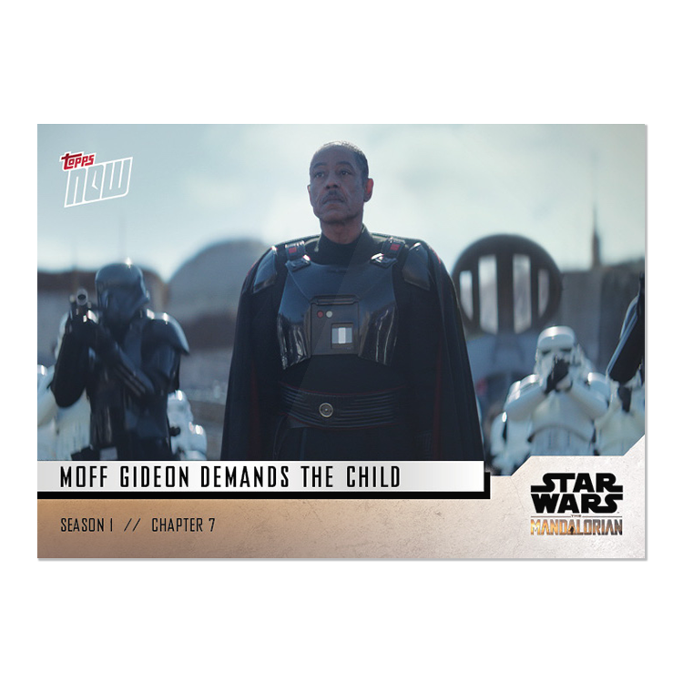 Star Wars: The Mandalorian TOPPS NOW 5-Card Pack - S1 : Chapter 7 - Print Run: 884 - Image 8