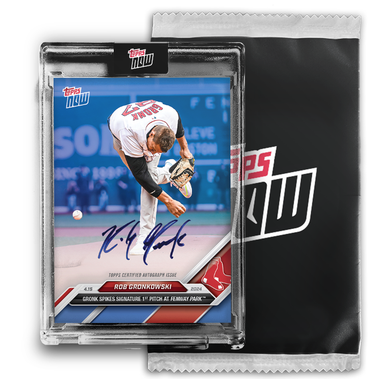On-Card Autograph # to 49 or Lower - Rob Gronkowski - 2024 MLB TOPPS NOW Card 78