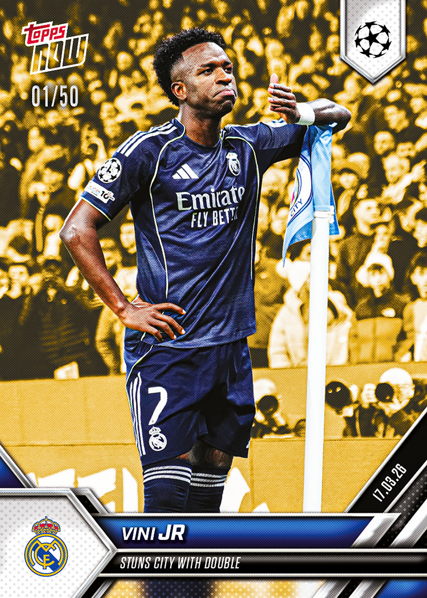 Vini Jr - 2025-26 UCL Topps NOW - Card 107 - PR: 799 - Image 6