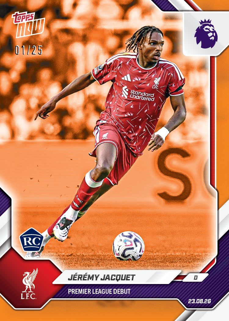 Jérémy Jacquet - 2026-27 Premier League Topps NOW - Card 8 - Image 5