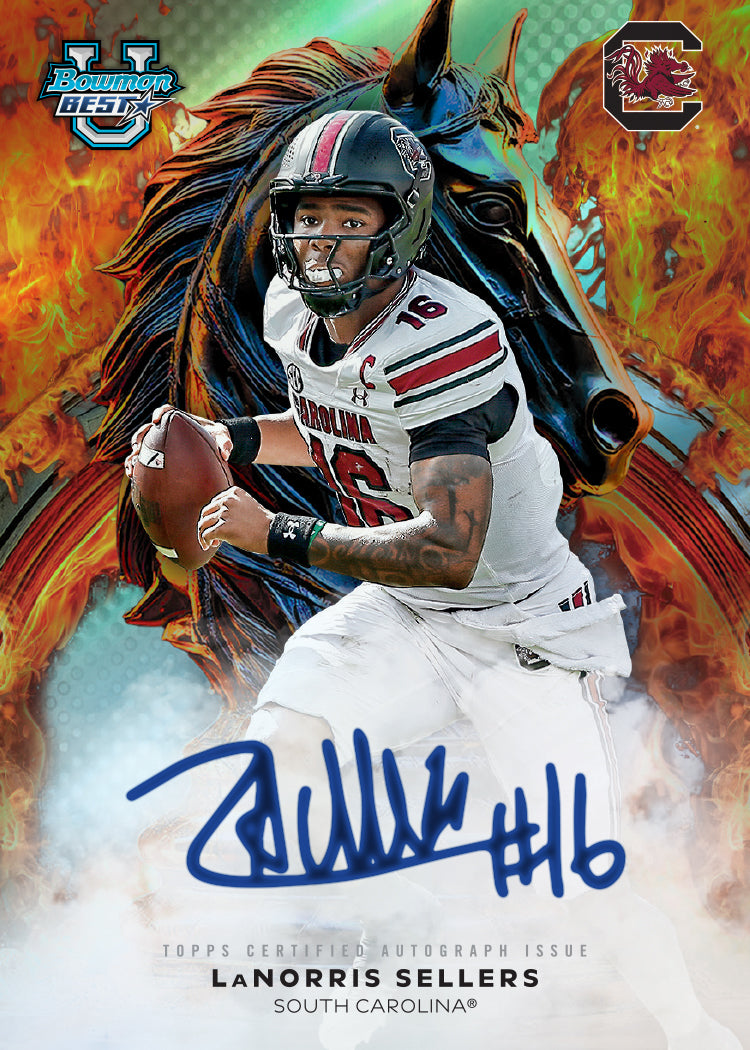 2025 Bowman University Best Football - Hobby Box - Image 8