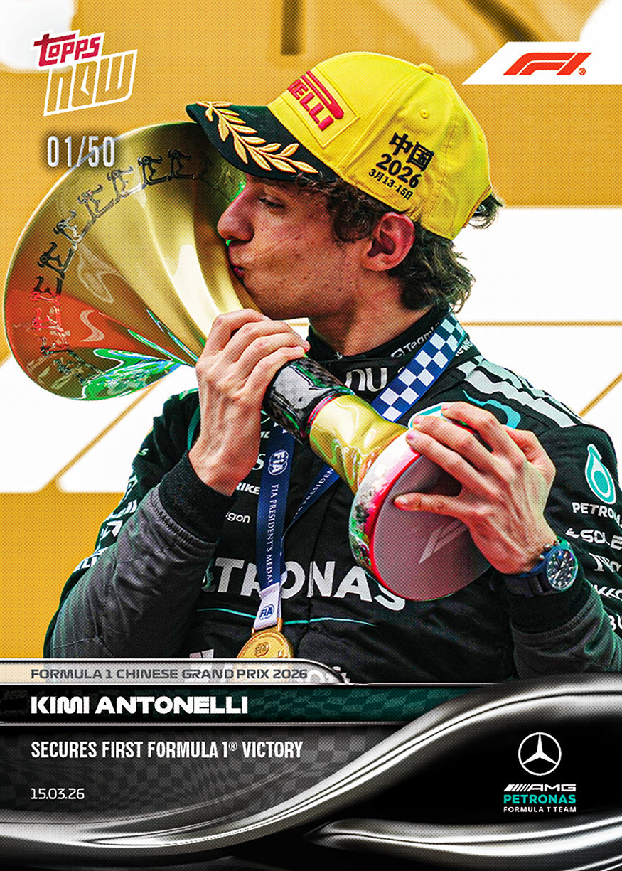 Kimi Antonelli - 2026 Formula 1 Topps NOW - Card 18 - PR: 28723 - Image 8
