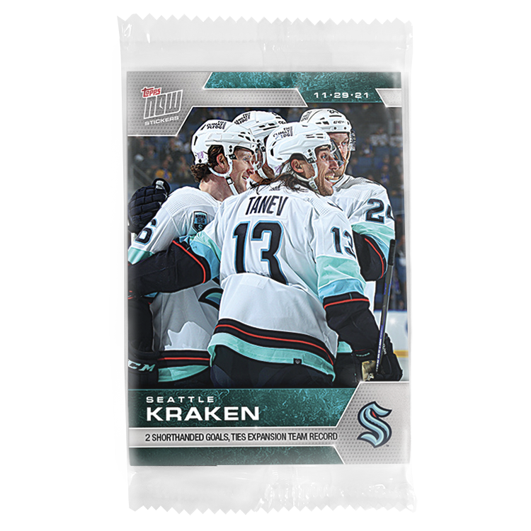 2021-22 NHL TOPPS NOW 23-Sticker Pack - Stickers #122-144 - Image 10