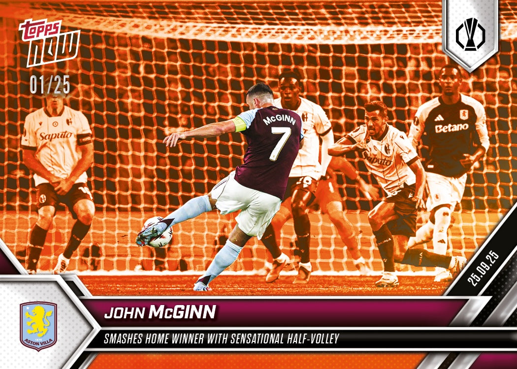 John McGinn - 2025-26 UEL Topps NOW Card 2 - PR: 171 - Image 5