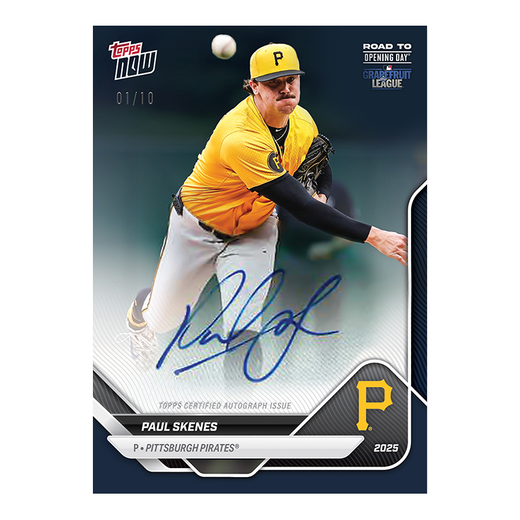 Alternative view of 2025 MLB Topps NOW Road To Opening Day - Autograph Collectors Pack
