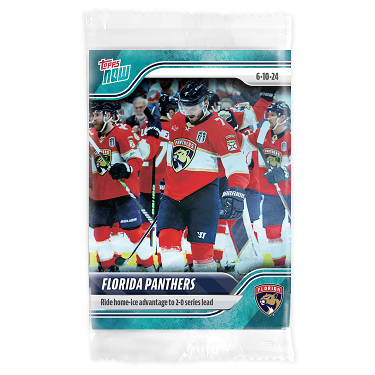 Florida Panthers - 2023-24 NHL TOPPS NOW - Sticker #220 Pack - PR: 83 - Image 2