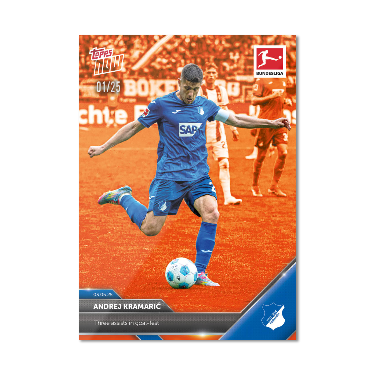 Andrej Kramarić - 2024-25 Bundesliga Topps NOW - Card 178 - PR: 29 - Image 5