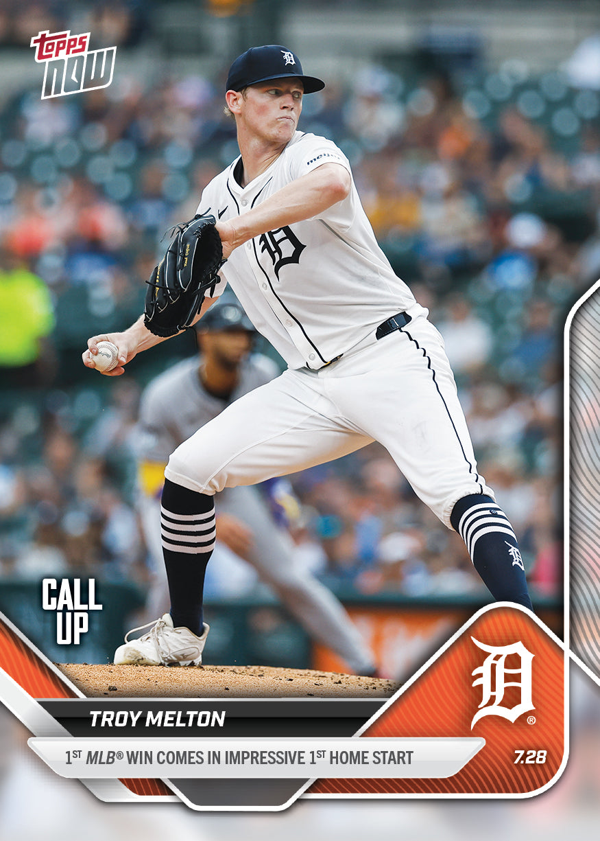 Troy Melton - 2025 MLB Topps NOW - Card 477 - PR: 1139