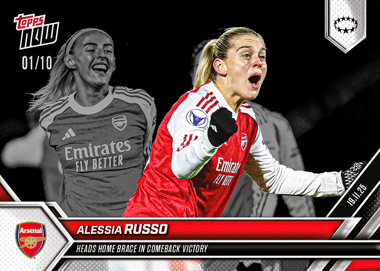 Alessia Russo - 2025-26 UWCL Topps NOW - Card 11 - PR: 783 - Image 4