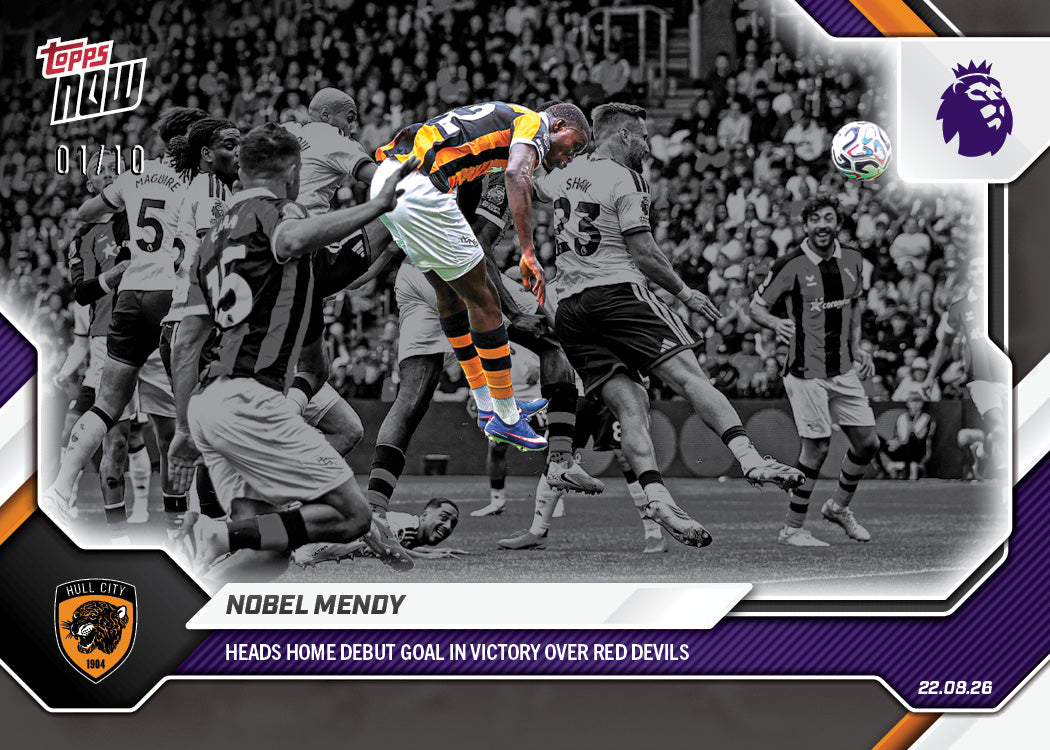 Nobel Mendy - 2026-27 Premier League Topps NOW - Card 5 - PR: 411 - Image 4