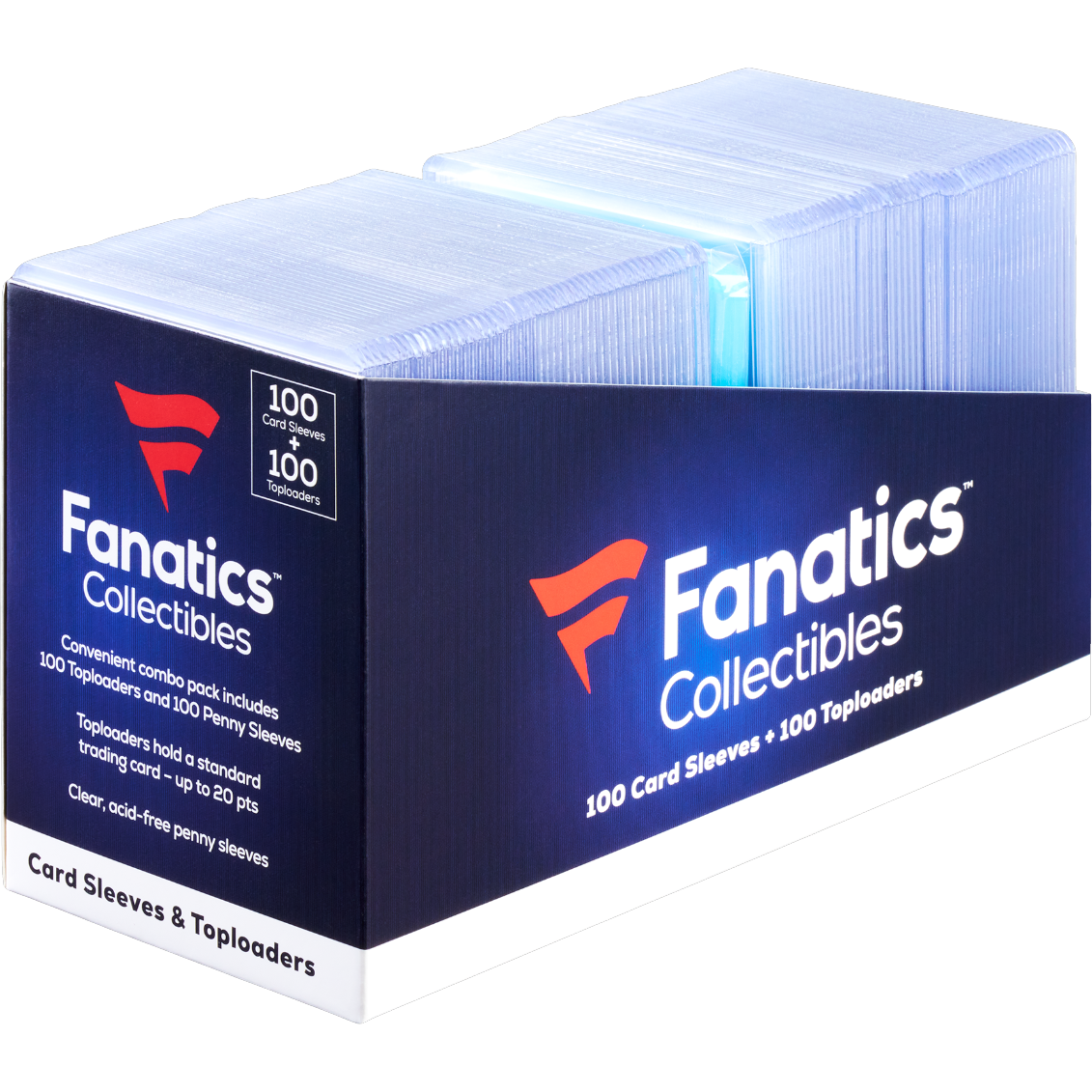 Alternative view of Soft Sleeve/Top Loader Combo Pack - 100 count