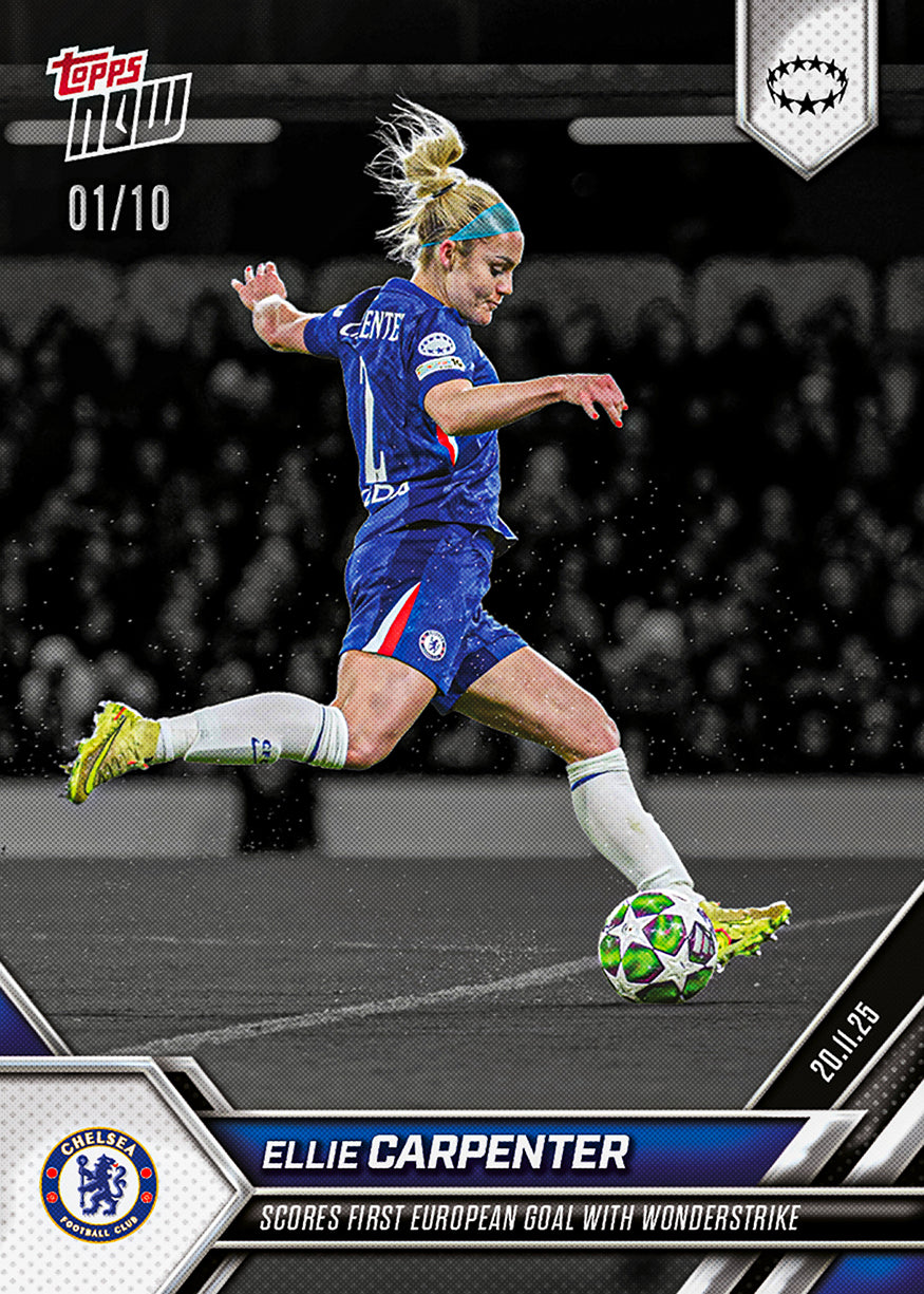 Ellie Carpenter - 2025-26 UWCL Topps NOW - Card 13 - PR: 398 - Image 4