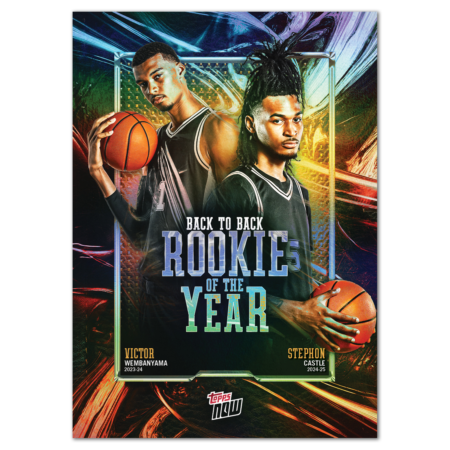 Stephon Castle - 2025 Topps NOW Basketball - Card 14 - LOOK FOR AUTO-RELICS AND DUAL AUTO - PR: 22,742 - Image 4