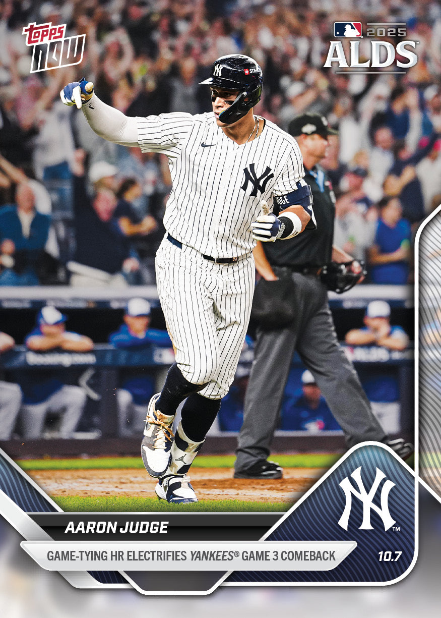 Aaron Judge - 2025 MLB Topps NOW - Card 838 - PR: 8219