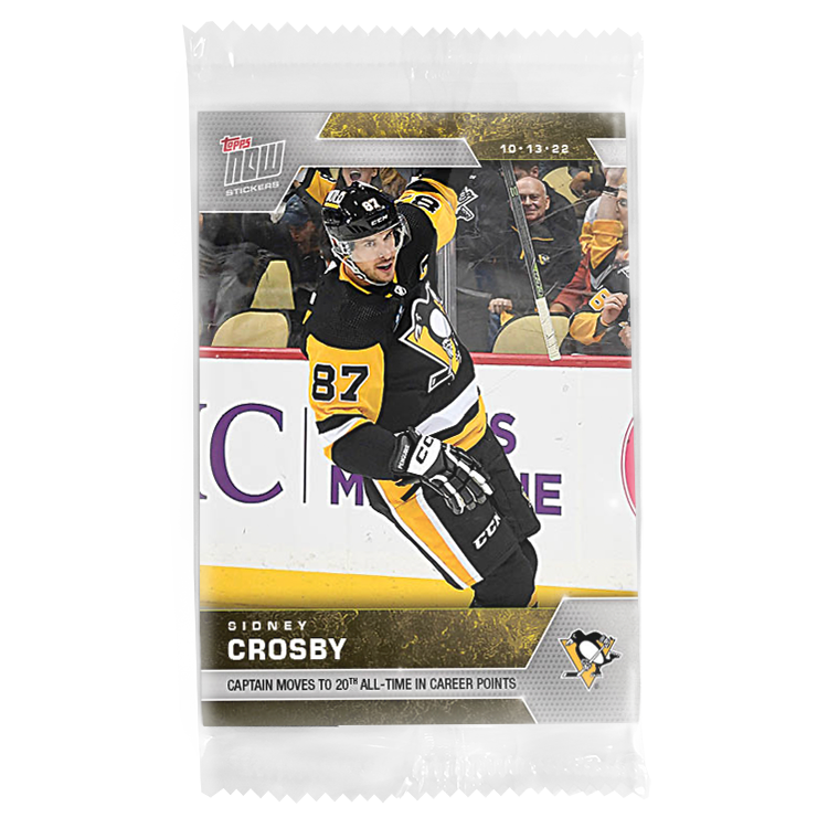 2022-23 NHL TOPPS NOW 5-Sticker Pack - Stickers #1-9 - Image 8
