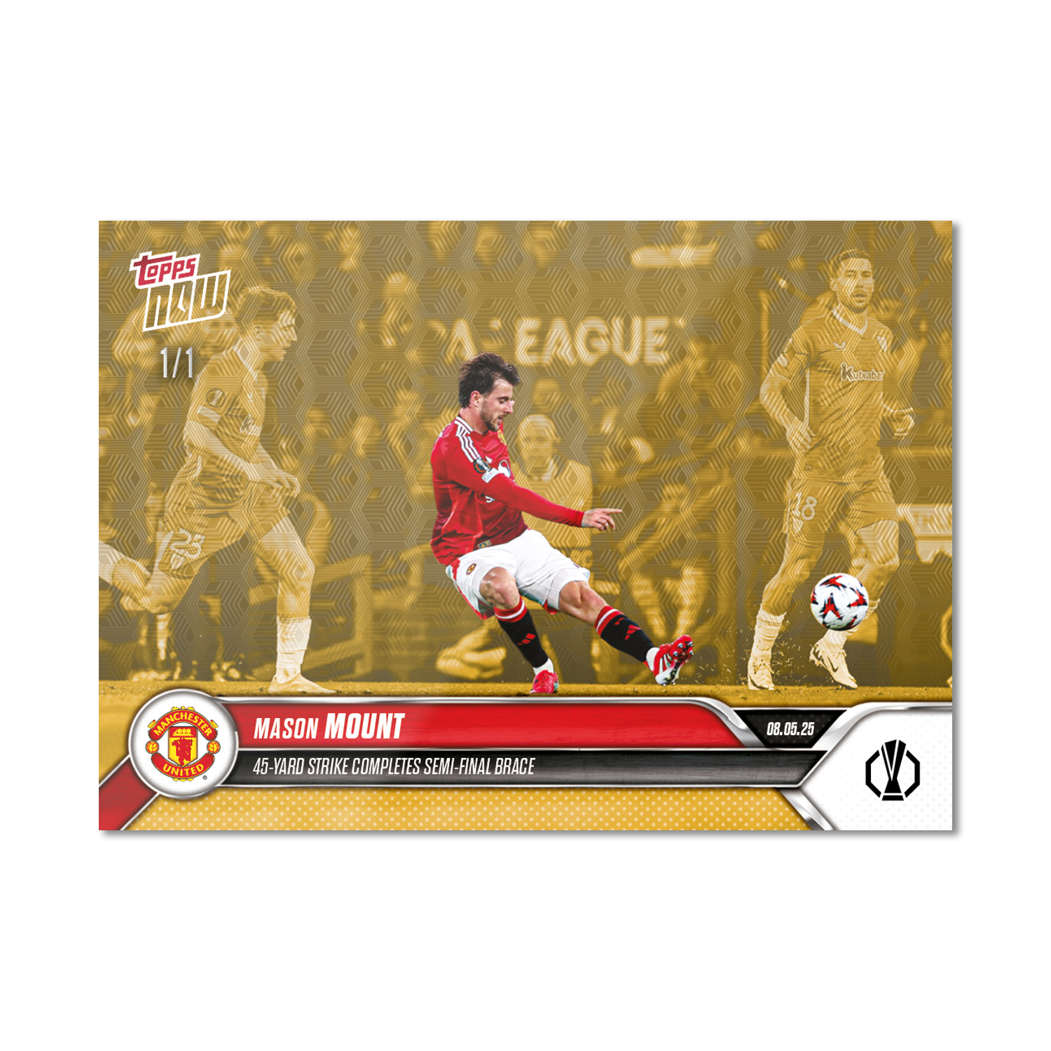 Mason Mount - 2024-25 UEL Topps NOW Card 32 - Image 2