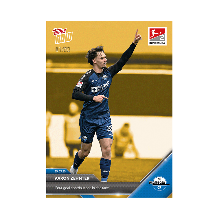 Aaron Zehnter - 2024-25 Bundesliga Topps NOW Card 144 - PR: 136 - Image 7