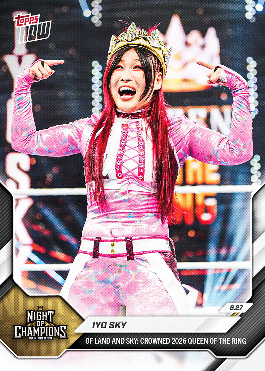 IYO SKY - 2026 WWE Topps NOW - Card 67 - PR: 1659