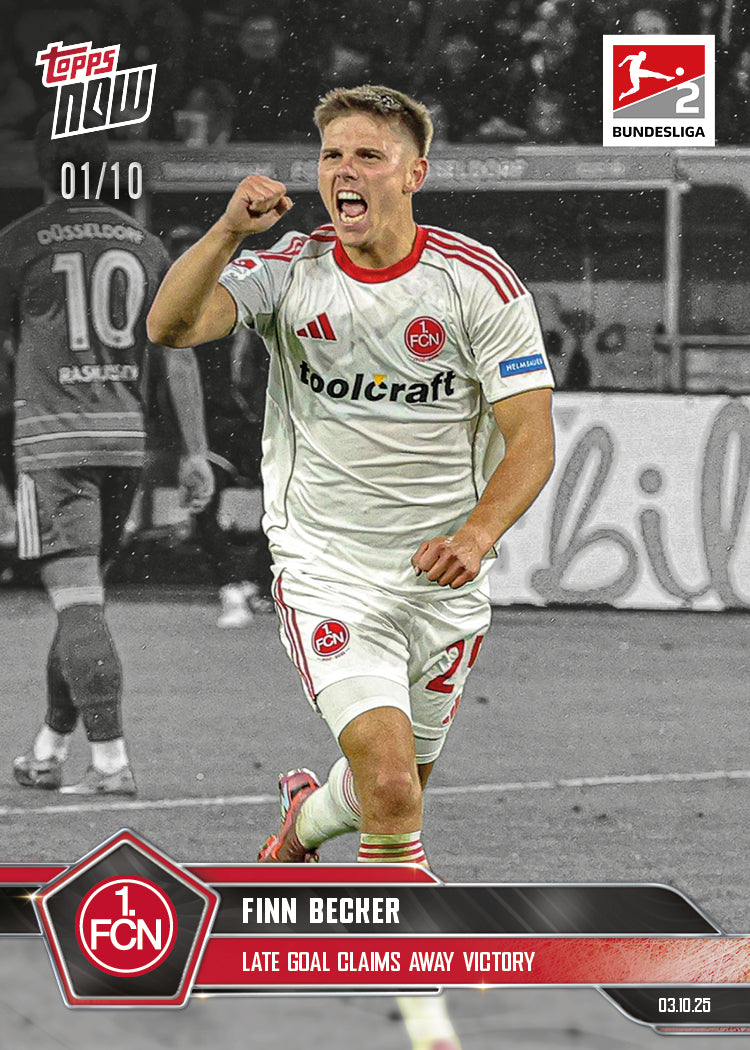 Finn Becker - 2025-26 Bundesliga Topps NOW - Card 36 - PR: 146 - Image 4