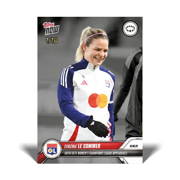 Eugénie Le Sommer - 2024-25 UWCL Topps NOW Card 18 - PR: 107 - Image 5