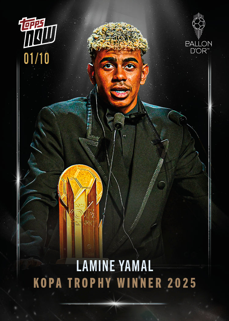 Lamine Yamal - 2025 Ballon d'Or Topps NOW - Card 6 - LOOK FOR AUTO & RELICS - PR: 13882 - Image 10