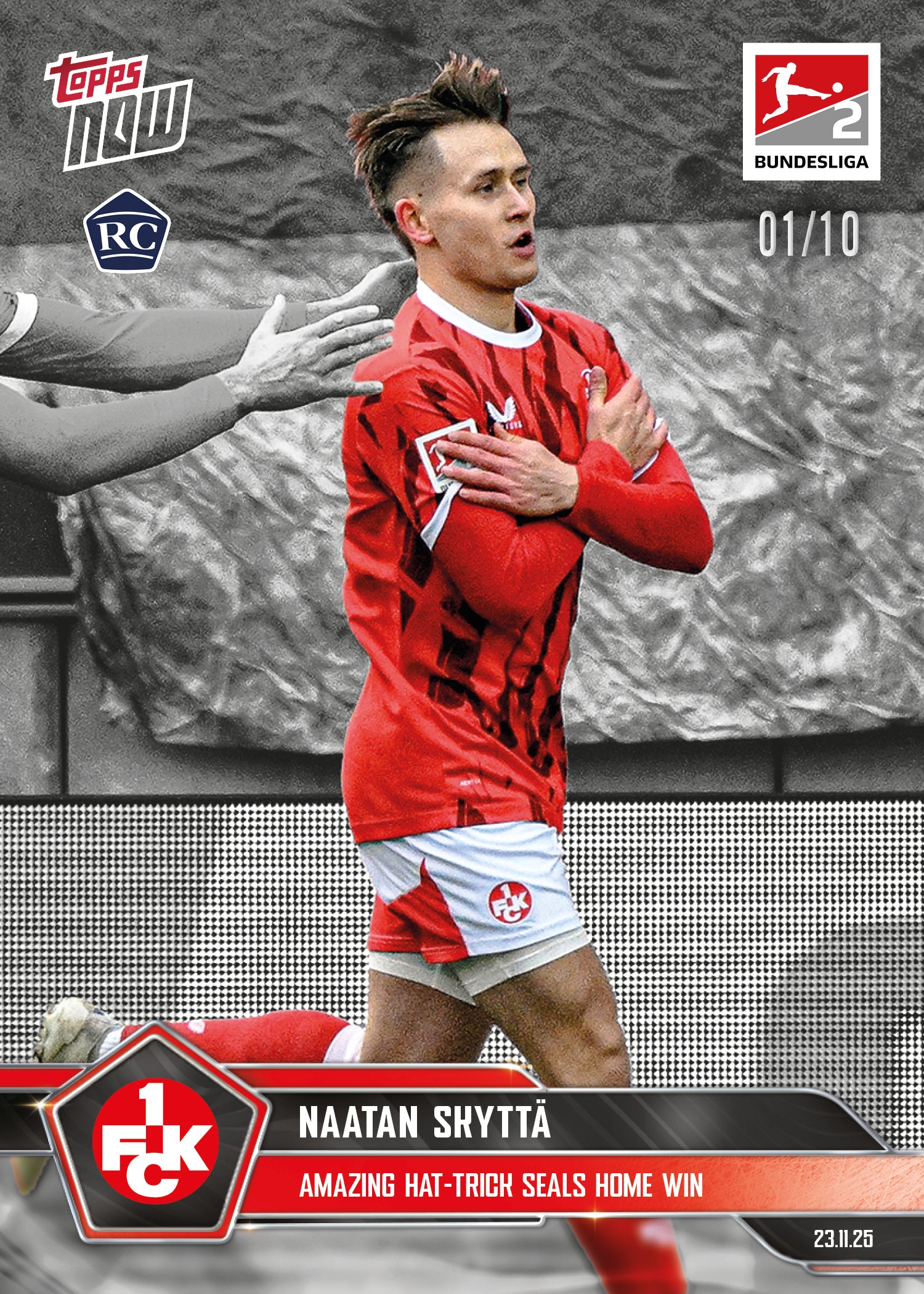 Naatan Skyttä - 2025-26 Bundesliga Topps NOW - Card 66 - PR: 692 - Image 4