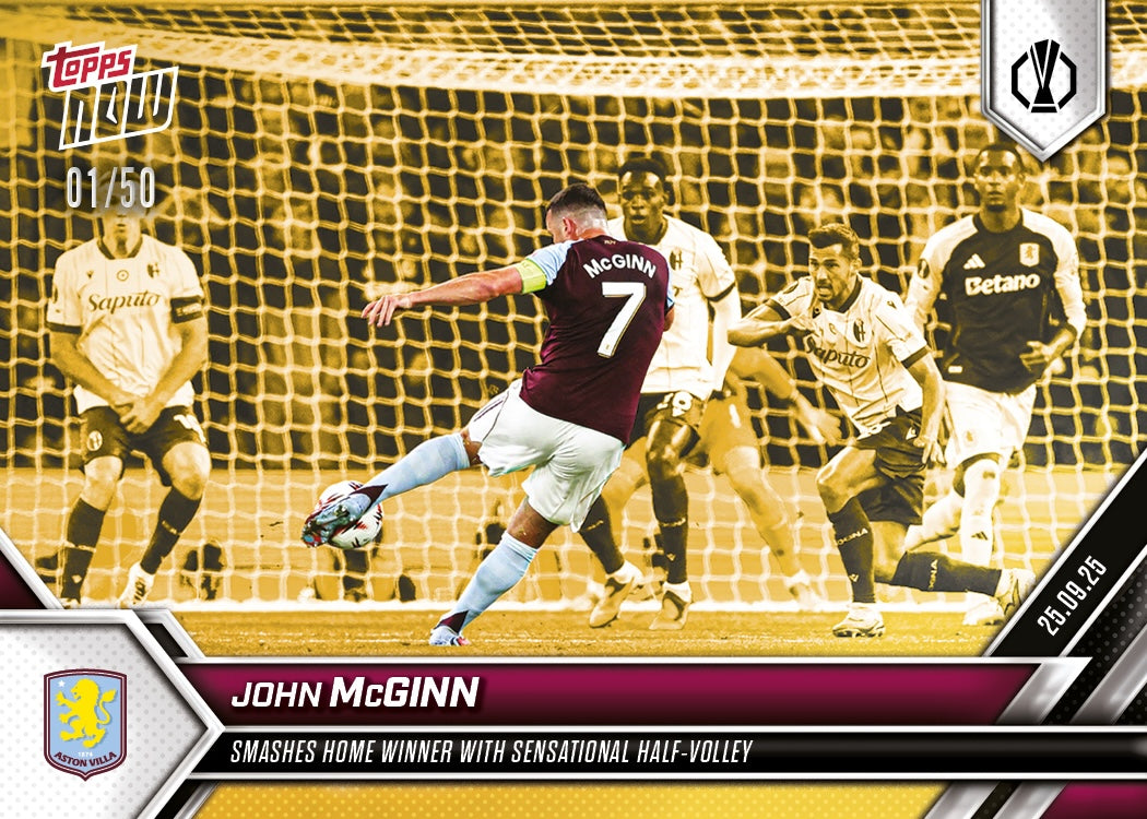John McGinn - 2025-26 UEL Topps NOW Card 2 - PR: 171 - Image 6