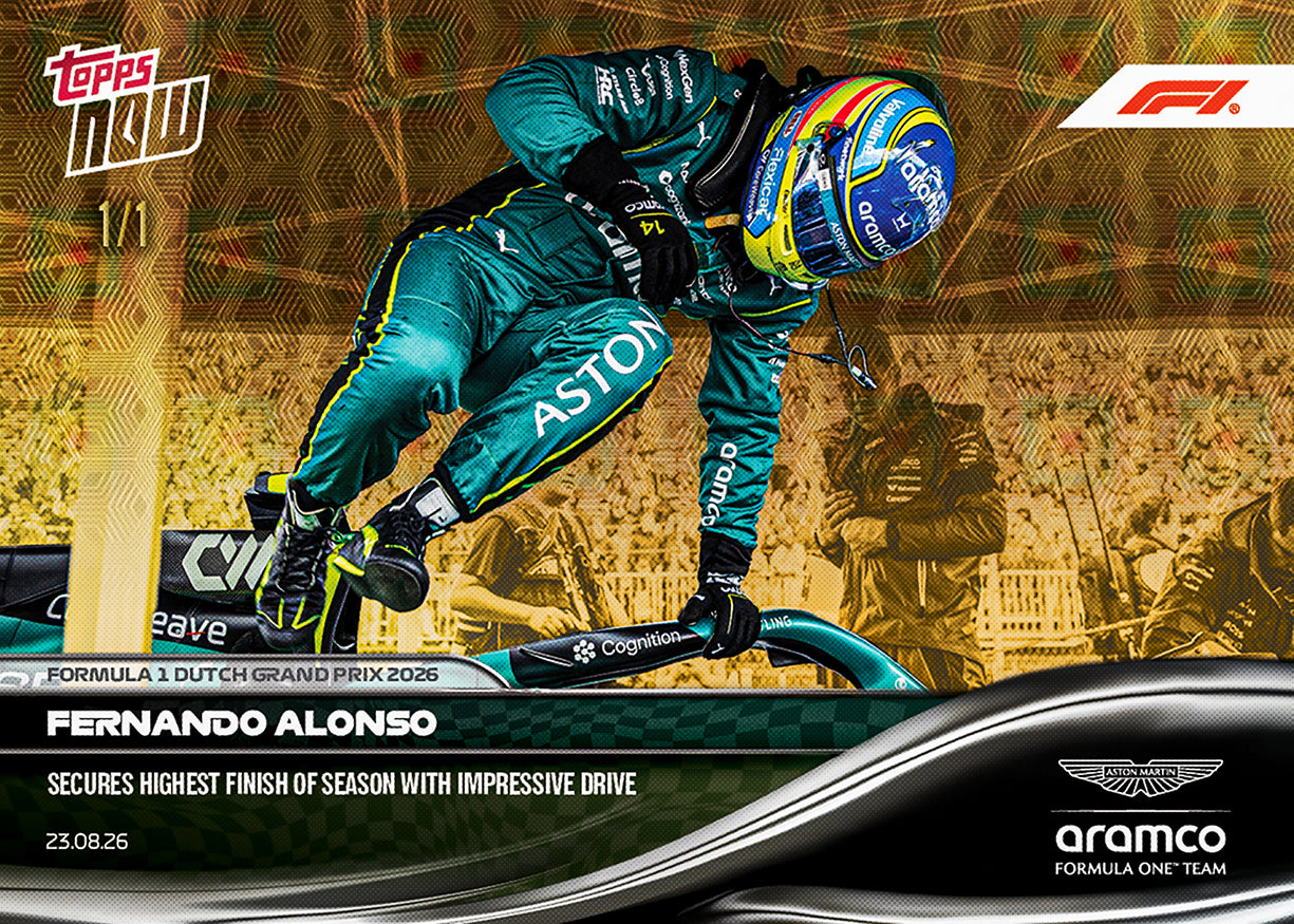 Fernando Alonso - 2026 Formula 1 Topps NOW - Card 54 - PR: 2614 - Image 2