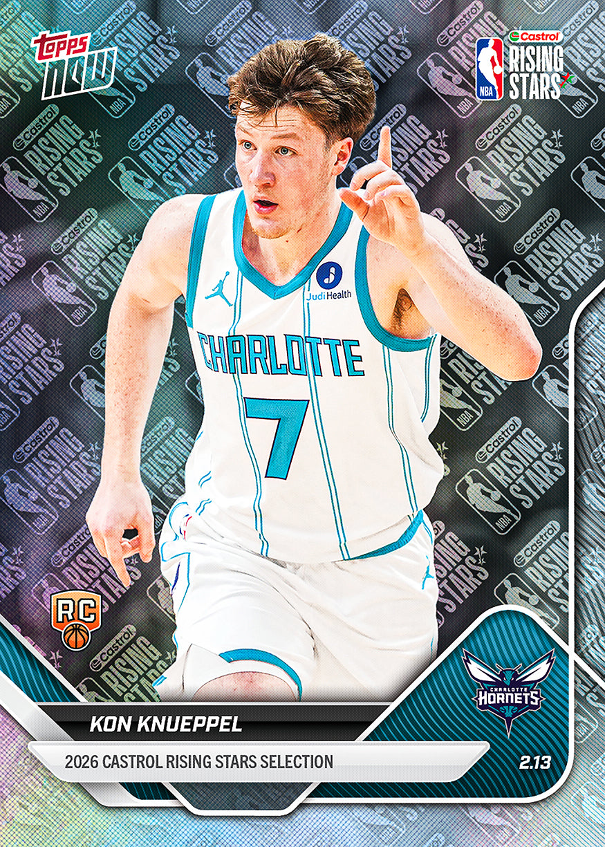2026 Rising Stars Set - NBA Topps NOW - 22 Card Set - PR: 7287 - Image 8