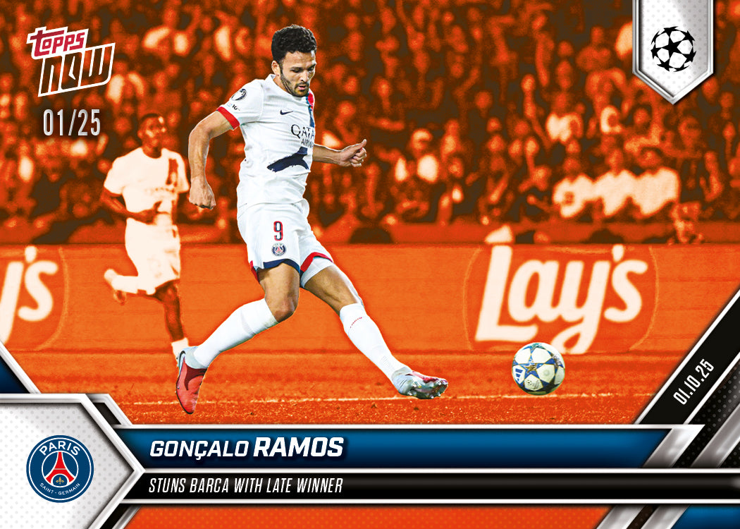 Gonçalo Ramos - 2025-26 UCL Topps NOW - Card 29 - Image 5