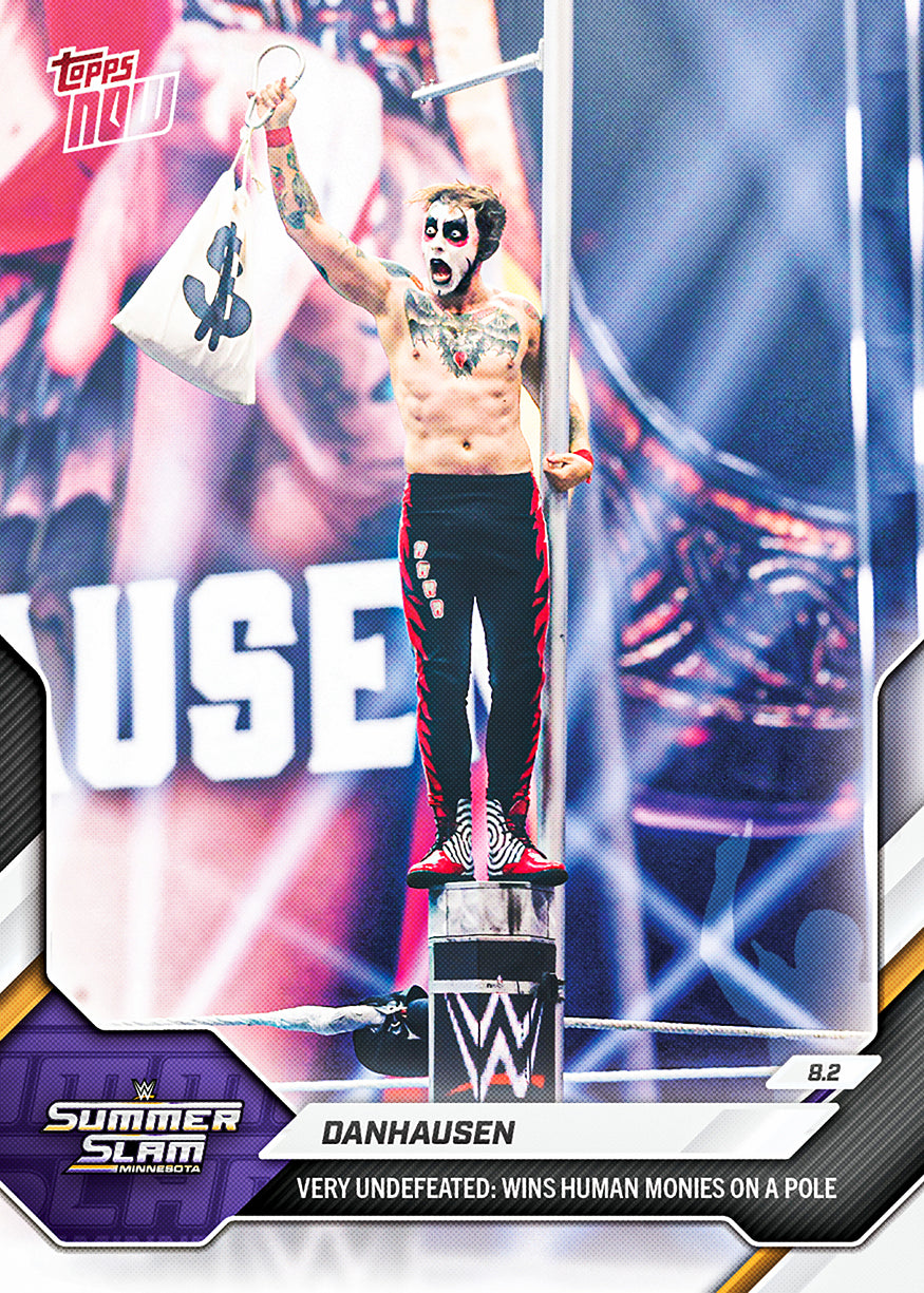 Danhausen - 2026 WWE Topps NOW - Card 82 - PR: 2456