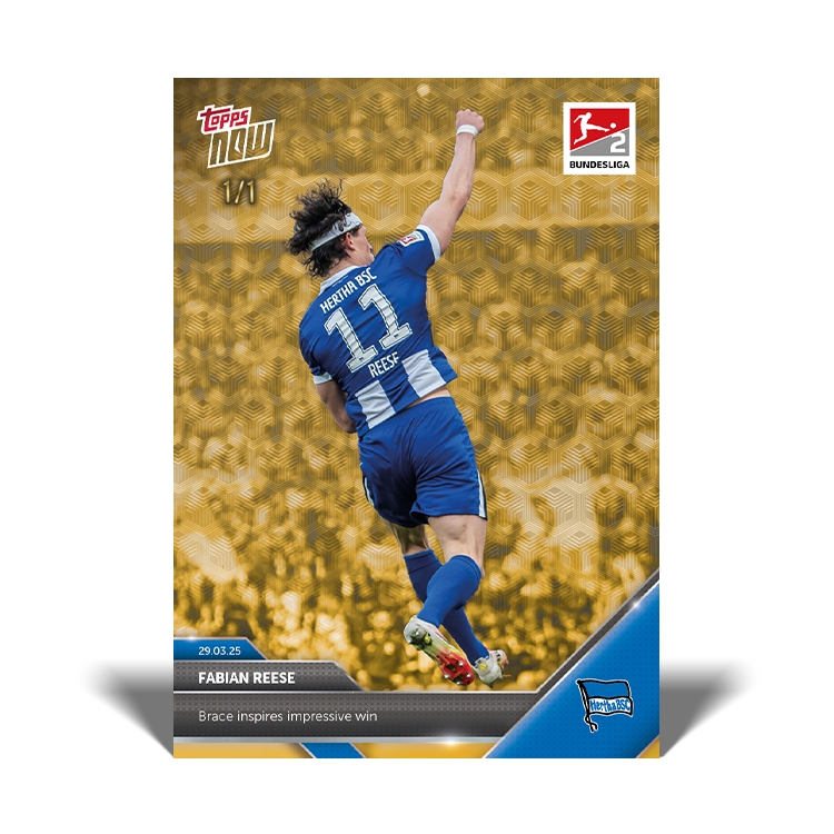 Fabian Reese - 2024-25 Bundesliga Topps NOW Card 154 - PR: 320 - Image 2
