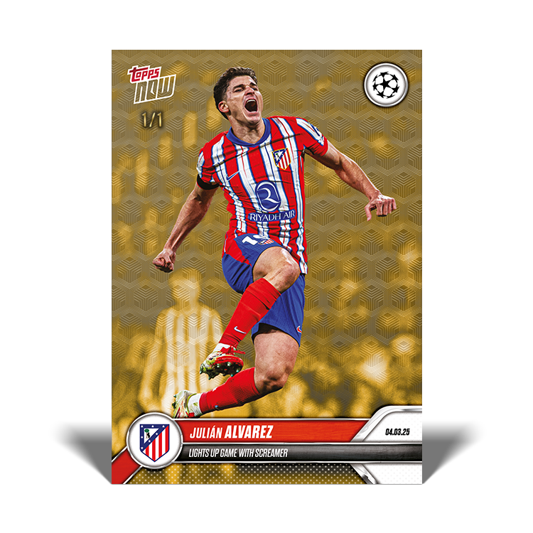 Julián Alvarez - 2024-25 UCL Topps NOW Card 113 - PR: 434 - Image 6