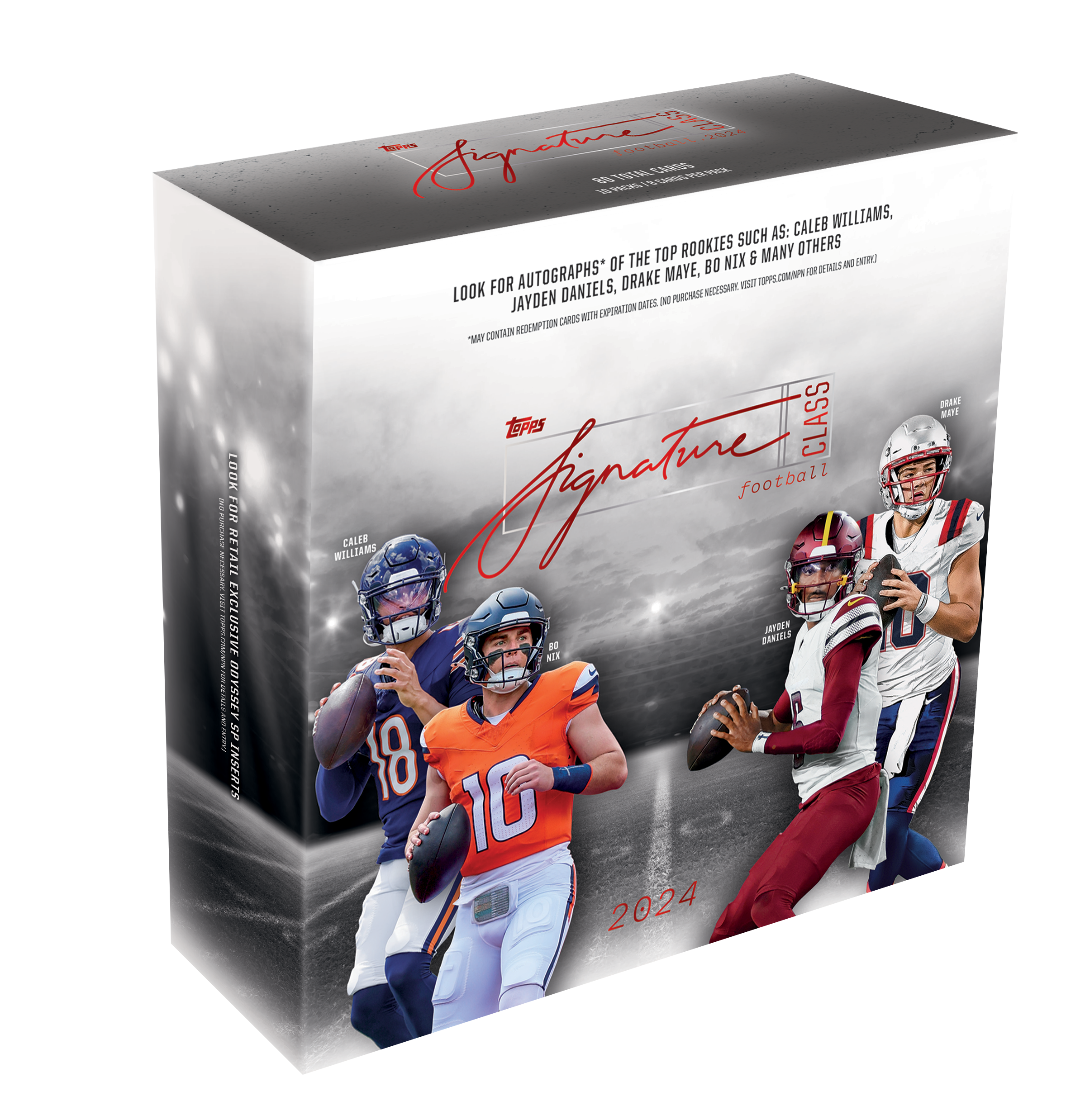 2024 Topps Signature Class Football - Mega Box