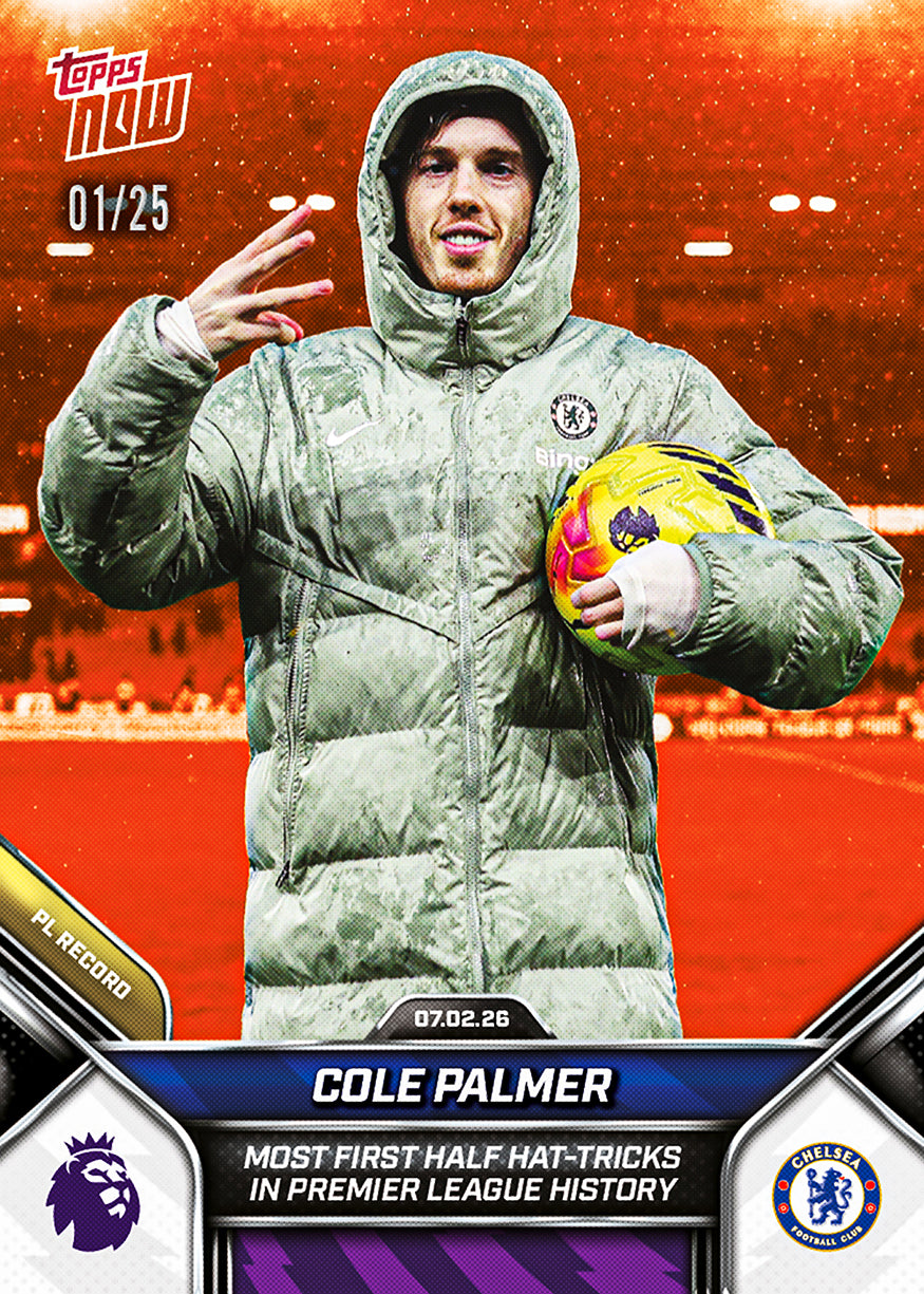 Cole Palmer - 2025-26 Premier League Topps NOW - Card 131 - PR: 2013 - Image 5