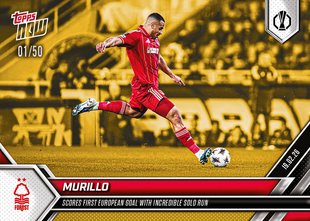 Murillo - 2025-26 UEL Topps NOW - Card 19 - PR: 153 - Image 6