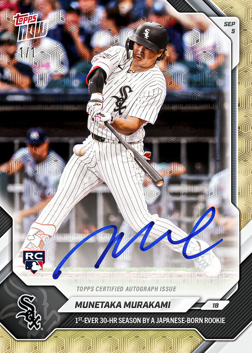 Alternative view of Munetaka Murakami - 2026 MLB Topps NOW - Card 638
