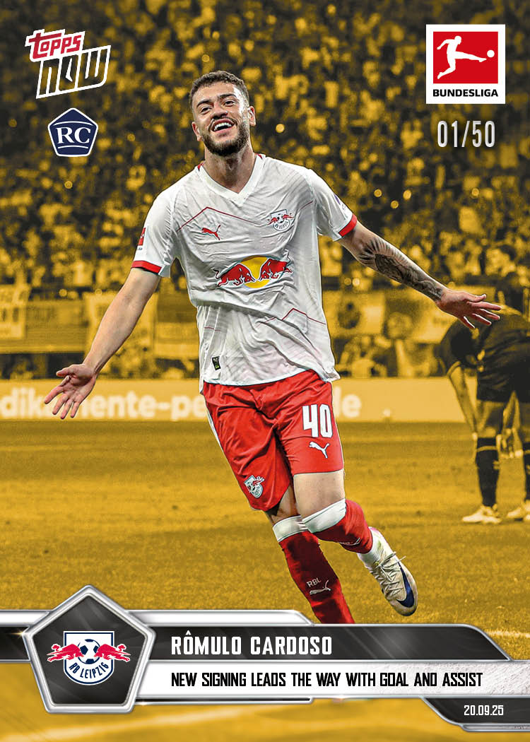Rômulo Cardoso - 2025-26 Bundesliga Topps NOW - Card 26 - PR: 195 - Image 6